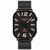 Smartwatch Męski Gravity GT15-1  w kolorze Czarny/Czarny o szerokości 22mm