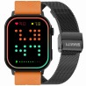 Smartwatch Męski Gravity GT15-2  w kolorze Czarny/Czarny o szerokości 22mm