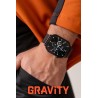 Smartwatch Męski Gravity GT15-3  w kolorze Czarny/Czarny o szerokości 22mm