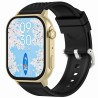 Smartwatch Damski Gravity GT15-6 na bransolecie mesh w kolorze Złoty/Złoty o szerokości 22mm
