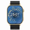 Smartwatch Damski Gravity GT15-6 na bransolecie mesh w kolorze Złoty/Złoty o szerokości 22mm