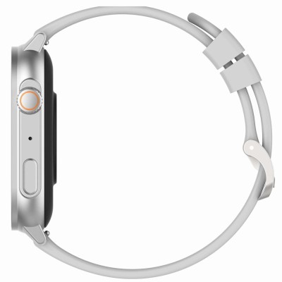 Smartwatch Damski Gravity GT15-8 na bransolecie mesh w kolorze Srebrny/Srebrny o szerokości 22mm