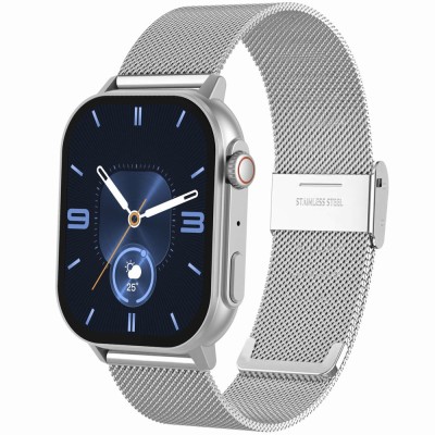 Smartwatch Damski Gravity GT15-9 na bransolecie mesh w kolorze Srebrny/Srebrny o szerokości 22mm
