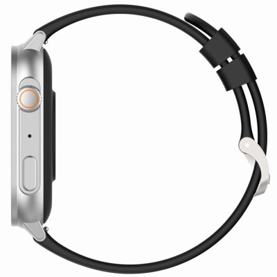Smartwatch Damski Gravity GT15-9 na bransolecie mesh w kolorze Srebrny/Srebrny o szerokości 22mm