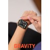 Smartwatch Damski Gravity GT15-10 na bransolecie mesh w kolorze Złoty/Złoty o szerokości 22mm