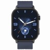 Smartwatch Damski Gravity GT15-12 na bransolecie mesh w kolorze Czarny/Czarny o szerokości 22mm