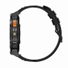 Smartwatch Męski Gravity GT23-1 na bransolecie stalowej w kolorze Czarny/Czarny o szerokości 22mm