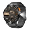 Smartwatch Męski Gravity GT23-2 na bransolecie stalowej w kolorze Srebrny/Srebrny o szerokości 22mm