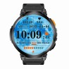 Smartwatch Męski Gravity GT23-2 na bransolecie stalowej w kolorze Srebrny/Srebrny o szerokości 22mm