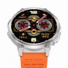 Smartwatch Męski Gravity GT23-4 na pasku gumowym w kolorze Srebrny/Czarny o szerokości 22mm