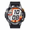 Smartwatch Męski Gravity GT22-1 na bransolecie stalowej w kolorze Czarny/Czarny o szerokości 22mm