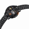 Smartwatch Męski Gravity GT22-1 na bransolecie stalowej w kolorze Czarny/Czarny o szerokości 22mm