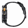 Smartwatch Męski Gravity GT22-1 na bransolecie stalowej w kolorze Czarny/Czarny o szerokości 22mm