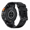 Smartwatch Męski Gravity GT22-1 na bransolecie stalowej w kolorze Czarny/Czarny o szerokości 22mm