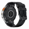 Smartwatch Męski Gravity GT22-2 na bransolecie stalowej w kolorze Srebrny/Srebrny o szerokości 22mm