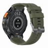 Smartwatch Męski Gravity GT22-5 na pasku gumowym w kolorze Czarny/Khaki o szerokości 22mm