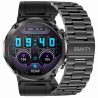 Smartwatch Męski Gravity GT21-1 na pasku gumowym w kolorze Czarny/Czarny o szerokości 22mm