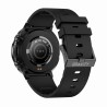 Smartwatch Męski Gravity GT21-1 na pasku gumowym w kolorze Czarny/Czarny o szerokości 22mm