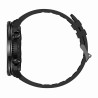 Smartwatch Męski Gravity GT21-1 na pasku gumowym w kolorze Czarny/Czarny o szerokości 22mm