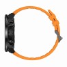 Smartwatch Męski Gravity GT21-2 na pasku gumowym w kolorze Czarny/Czarny o szerokości 22mm