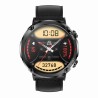Smartwatch Męski Gravity GT21-3 na pasku gumowym w kolorze Czarny/Czarny o szerokości 22mm