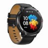 Smartwatch Męski Gravity GT21-3 na pasku gumowym w kolorze Czarny/Czarny o szerokości 22mm