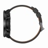 Smartwatch Męski Gravity GT21-3 na pasku gumowym w kolorze Czarny/Czarny o szerokości 22mm