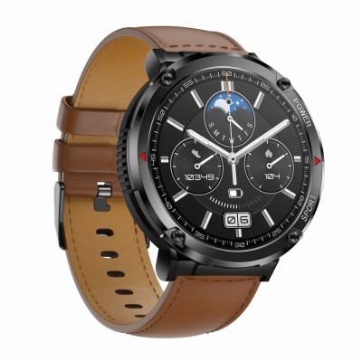 Smartwatch Męski Gravity GT21-4 na pasku gumowym w kolorze Czarny/Czarny o szerokości 22mm