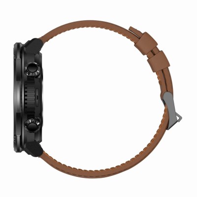 Smartwatch Męski Gravity GT21-4 na pasku gumowym w kolorze Czarny/Czarny o szerokości 22mm