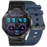 Smartwatch Męski Gravity GT21-5 na pasku gumowym w kolorze Czarny/Czarny o szerokości 22mm
