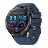 Smartwatch Męski Gravity GT21-5 na pasku gumowym w kolorze Czarny/Czarny o szerokości 22mm