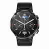 Smartwatch Męski Gravity GT21-5 na pasku gumowym w kolorze Czarny/Czarny o szerokości 22mm