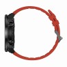 Smartwatch Męski Gravity GT21-6 na pasku gumowym w kolorze Czarny/Czarny o szerokości 22mm