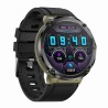 Smartwatch Męski Gravity GT21-7 na pasku gumowym w kolorze Khaki/Khaki o szerokości 22mm