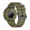 Smartwatch Męski Gravity GT21-7 na pasku gumowym w kolorze Khaki/Khaki o szerokości 22mm