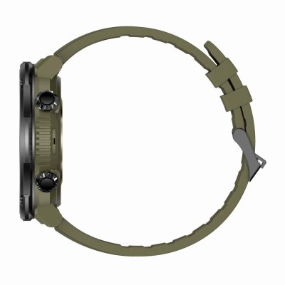 Smartwatch Męski Gravity GT21-7 na pasku gumowym w kolorze Khaki/Khaki o szerokości 22mm