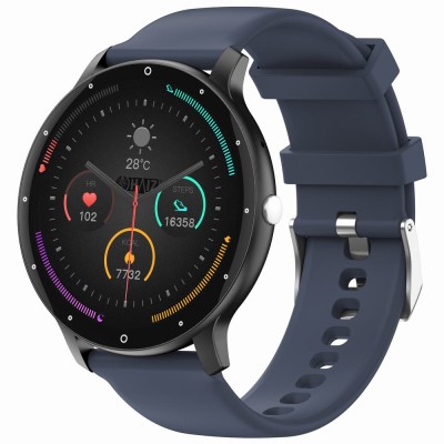 Smartwatch Męski Gravity GT1-1 PRO na pasku gumowym w kolorze Czarny/Czarny o szerokości 22mm