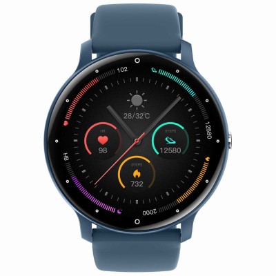 Smartwatch Męski Gravity GT1-1 PRO na pasku gumowym w kolorze Czarny/Czarny o szerokości 22mm