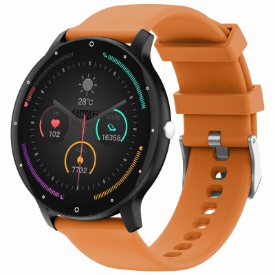 Smartwatch Męski Gravity GT1-2 PRO na pasku gumowym w kolorze Czarny/Czarny o szerokości 22mm