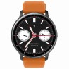 Smartwatch Męski Gravity GT1-2 PRO na pasku gumowym w kolorze Czarny/Czarny o szerokości 22mm