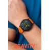 Smartwatch Męski Gravity GT1-2 PRO na pasku gumowym w kolorze Czarny/Czarny o szerokości 22mm