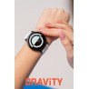 Smartwatch Damski Gravity GT1-4 PRO na pasku gumowym w kolorze Czarny/Czarny o szerokości 22mm