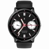 Smartwatch Damski Gravity GT1-4 PRO na pasku gumowym w kolorze Czarny/Czarny o szerokości 22mm