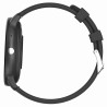 Smartwatch Damski Gravity GT1-4 PRO na pasku gumowym w kolorze Czarny/Czarny o szerokości 22mm