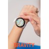 Smartwatch Damski Gravity GT1-6 PRO na pasku gumowym w kolorze Różowy/Różowy o szerokości 22mm