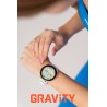 Smartwatch Damski Gravity GT1-6 PRO na pasku gumowym w kolorze Różowy/Różowy o szerokości 22mm