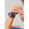 Smartwatch Damski Gravity GT1-7 PRO na pasku gumowym w kolorze Różowy/Różowy o szerokości 22mm