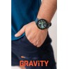 Smartwatch Męski Gravity GT1-9 PRO na pasku gumowym w kolorze Niebieski/Niebieski o szerokości 22mm