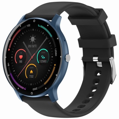 Smartwatch Męski Gravity GT1-9 PRO na pasku gumowym w kolorze Niebieski/Niebieski o szerokości 22mm