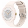 Smartwatch Damski Gravity GT14-1 na pasku gumowym w kolorze Różowy/Różowy o szerokości 22mm